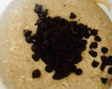 Foto del paso 3 de la receta: BUDIN CON AVENA EN HOJUELAS Y CORAZÓN DE 🥥COCO🥥 Y CHIPS DE 🍫CHOCOLATE🍫