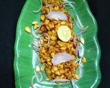 A picture of step 3 of Chatpata corn.