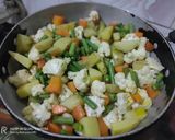 রেস্টুরেন্টে স্টাইলে মিক্সড ভেজ(restaurant style mixed veg recipe in Bengali) রেসিপি ধাপ - 2 ছবি