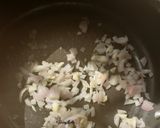 A picture of step 2 of Drumsticks- Almond Soup.