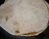 A picture of step 9 of Aaloo gajar stuff paratha with mix veg. tari.