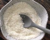 صورة لخطوة 1 من وصفة كيك بجوز الهند والباندان 🥥💚