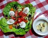 Une image de l'étape 7 de Salade composée aux œufs mimosa au thon 🥗🥚🍴.
