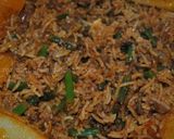 A picture of step 10 of Persian Loobia Polo (Green Bean Rice With Minced Beef) لوبیا پلو با گوشت چرخ کرده.