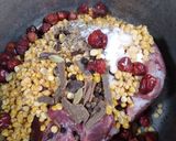 A picture of step 2 of Shami kabab.
