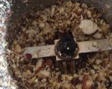 A picture of step 1 of Dates and Nuts Filled Khoya Modak.