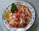 Foto langkah ke 7 dari resep Ayam Suwir Sambal Matah Tanpa Minyak.