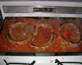 Foto del paso 8 de la receta: Chorizos a la pomarola en la plancheta ⚽