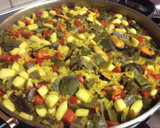 Foto del paso 10 de la receta: Arroz meloso con choco, mejillones y verduras