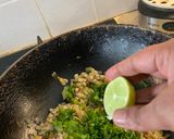 A picture of step 4 of Barley upma.