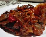 Foto del paso 4 de la receta Pisto fácil de parrillada de verduras y gambas