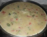 A picture of step 2 of Bread omlate.