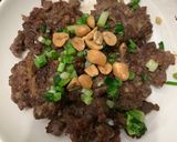 Hình bước làm 3 của món Bò cuốn lá lốt