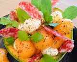 Une image de l'étape 4 de Salade de Melon.