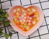 Hình bước làm 2 của món Cocktail ổi hồng, cam và mận