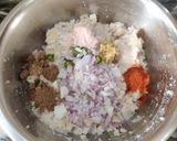 A picture of step 2 of Red poha cutlets.