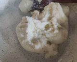 A picture of step 5 of Chocolate burfi.