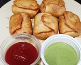 চাইনিজ পকেট সামোসা (chinese pocket samosa recipe in Bengali) রেসিপি ধাপ - 9 ছবি