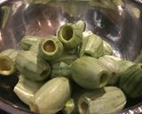 Foto del paso 1 de la receta: Zapallitos rellenos
