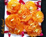A picture of step 9 of Juicy Jalebi (Rasili Jalebi Recipe).