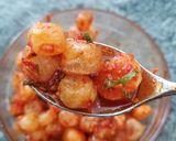 Foto langkah ke 9 dari resep Cimol Bojot Daun Jeruk (Takaran Sendok).