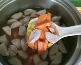 Foto langkah ke 4 dari resep Sup telur rainbow.