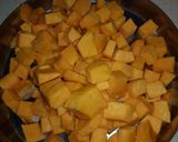 A picture of step 2 of Pumpkin fry.