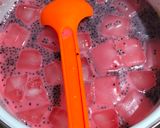 Foto langkah ke 3 dari resep Es Semangka Selasih 🍉.