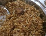 A picture of step 6 of Tofu rice.