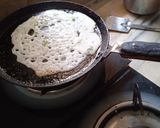 A picture of step 2 of Rice chila.