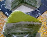 Foto langkah ke 8 dari resep Matcha Mille Crepes.