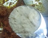 A picture of step 3 of Sarson ka Saag.