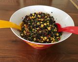 Foto del paso 3 de la receta: Ensalada de porotos, choclo y pimientos