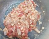 A picture of step 2 of Shrimp Pork Shumai.