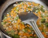 A picture of step 9 of Red sauce vegetables Italian pasta.