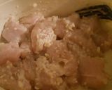 A picture of step 1 of Black pepper chicken Curry with rice 😍.