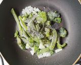 Foto del paso 2 de la receta: Tortilla de harina de garbanzo con rajas