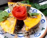 Hình bước làm 2 của món Chả trứng thì là
