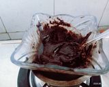 A picture of step 4 of Rich in antioxidant dark chocolate walnut dry fruits crispy ball.
