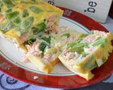 Foto del paso 5 de la receta: Pastel de salmón con judías verdes