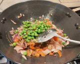 A picture of step 2 of Matar Paneer Bhurji.