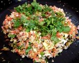 फ्रायड वेज सूजी चीला (Fried Veg Suji Cheela recipe in hindi) रेसिपी चरण 3 फोटो