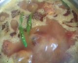 A picture of step 3 of Egg curry with baby potatoes & green peas #Cookpad.