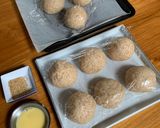 Foto langkah ke 5 dari resep Roti Burger Gandum.