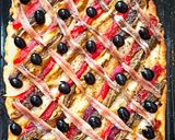 Foto del paso 7 de la receta: Coca de recapte d'escalivada i anxoves 💛❤️💛❤️💛❤️💛❤️💛
