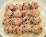 A picture of step 5 of Hanpen Takoyaki Bites.