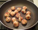 A picture of step 7 of Hanpen Takoyaki Bites.