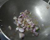 A picture of step 4 of Chilli mushroom.
