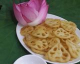 Hình bước làm 9 của món Củ sen chiên giòn