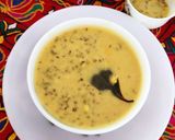 A picture of step 3 of Sprouted Magh ni kadhi.